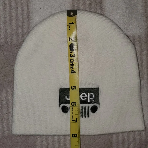 5 for $20 | Jeep Embroidered Grill Logo Small Beanie - Picture 8 of 10